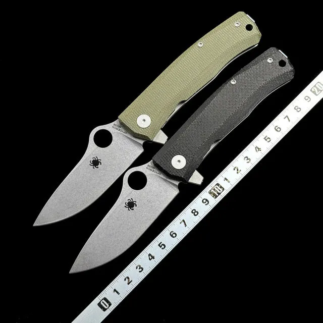 SPY C265 Micarta/Aluminum alloy handle folding knife