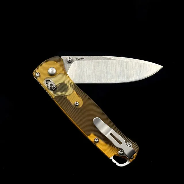 Benchmade BM 535 PEI BUGOUT AXIS 100% 14C28N blade Folding Knife