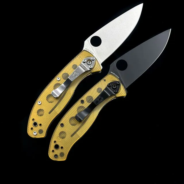 SPY C122PEI Tenacious 100% 9CR18MOV Folding Knife