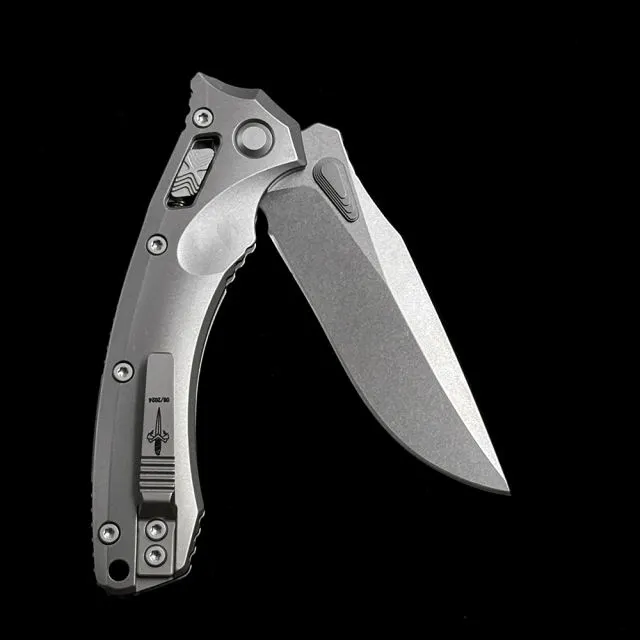 Microtech MT 137RL Titanium alloy Amphibian RAM-LOK Manual Folding Knife