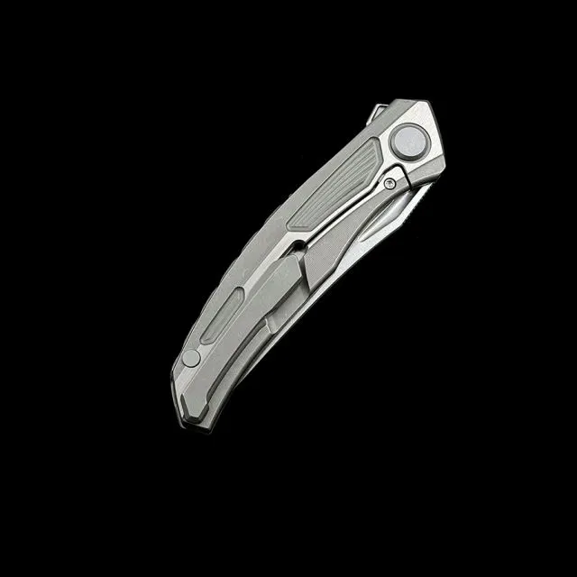 Shirogorov Quantum Folding Knife M390 Blade Outdoor Camping Hunting Pocket EDC Tool Knife