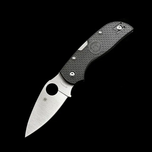 SPY C152PGY Chaparral Lightweight Folding Knife 2.8" CTS-XHP Blade, FRN Handles