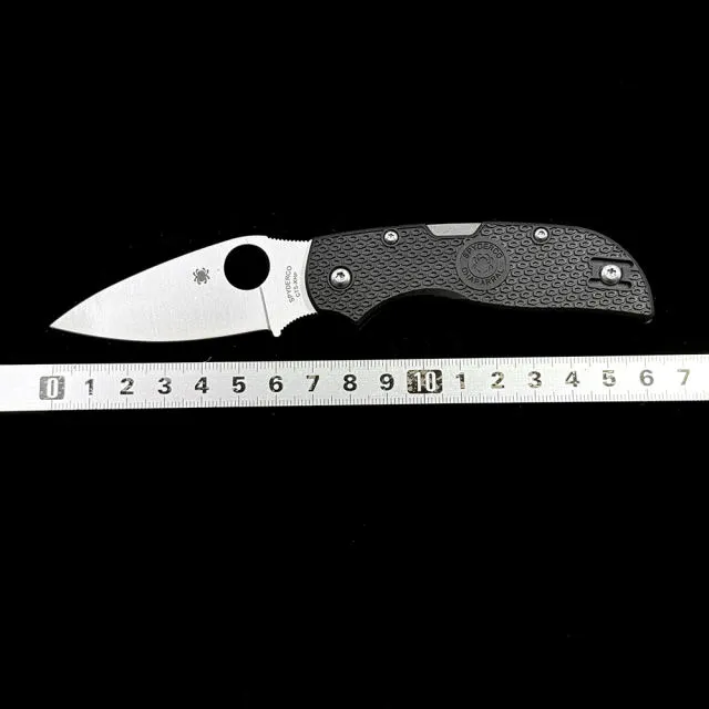 SPY C152PGY Chaparral Lightweight Folding Knife 2.8" CTS-XHP Blade, FRN Handles