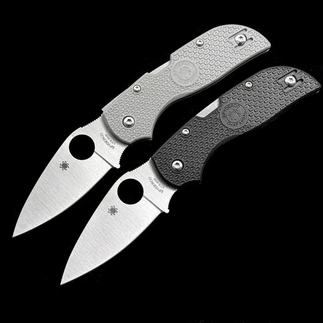 SPY C152PGY Chaparral Lightweight Folding Knife 2.8" CTS-XHP Blade, FRN Handles