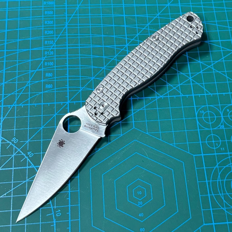 4 Style Spy C81 PM 2 bearing  CPM-S30V Blade TC4 Titanium Hangle Folding Knife