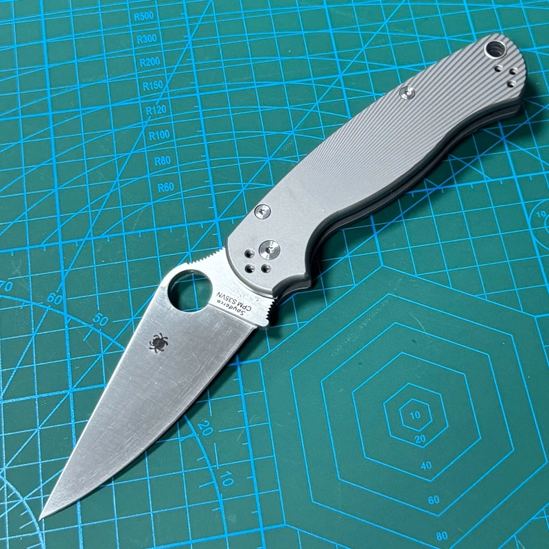4 Style Spy C81 PM 2 bearing  CPM-S30V Blade TC4 Titanium Hangle Folding Knife