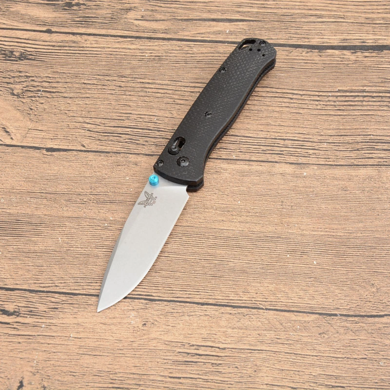 Benchmade BM 535 Micarta Handle BUGOUT AXIS Folding Knife