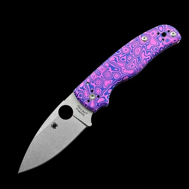 SPY C229GP G10 handle Shaman Folding Knife