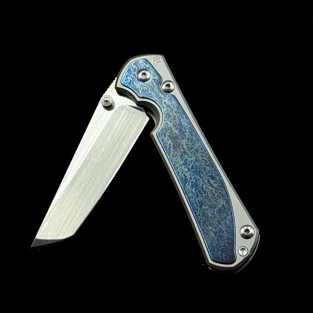 Chris Reeve 100%M390 Titanium Handle Folding Knife