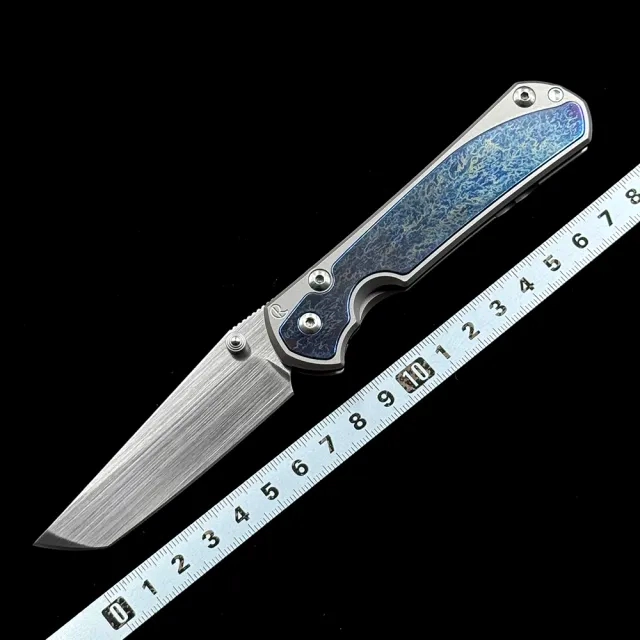 Chris Reeve 100%M390 Titanium Handle Folding Knife