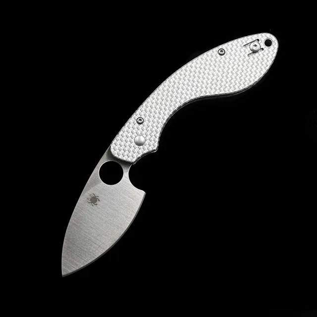 SPY C207GP Ouroboros G10/CF Handle Bearing Folding knife