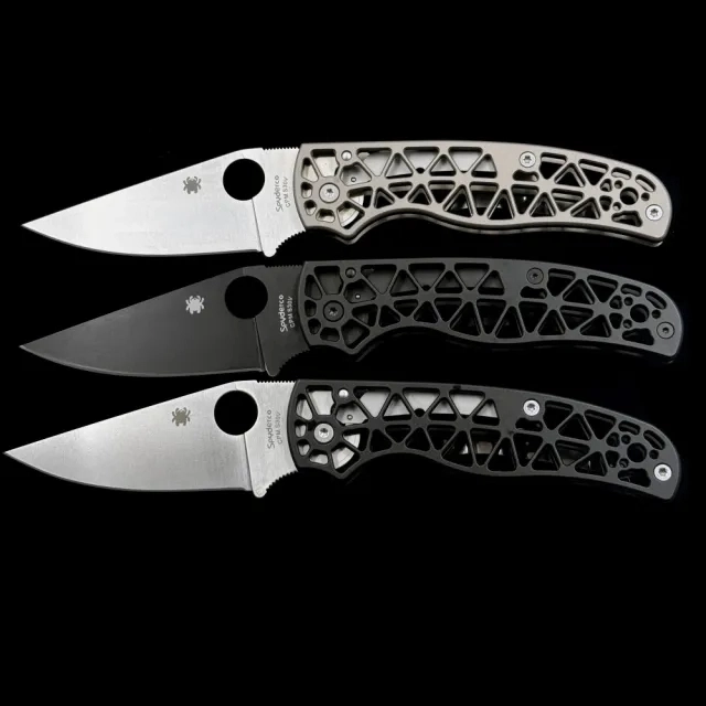 SPY C266ALP Edgerati Compression Lock Folding Knife