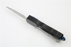 Microtech Mini Dirac Knives AUTO OTF Knife 2.16" D2 Double Edge Dagger Blade, Aviation Aluminum Handles