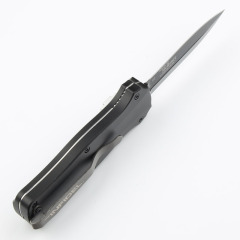 Benchmade Mini-Infidel 3350 6styles Dagger AUTO OTF Knife 3.07" S30V Double Edge Blade, Aluminum Handles - 3350BK