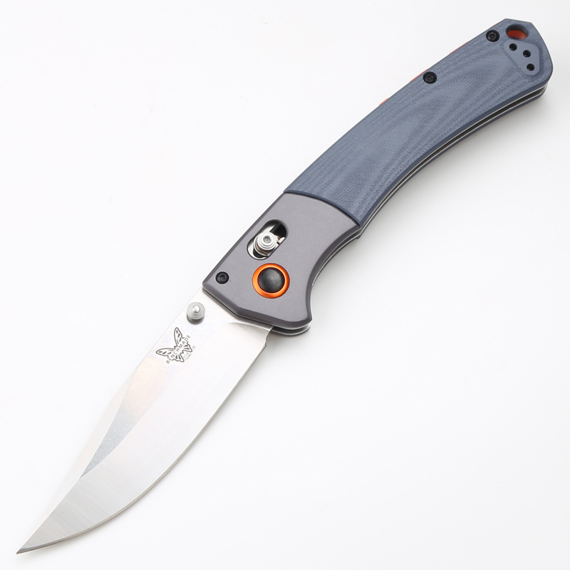 Benchmade 15080-1 Hunt Crooked River Folding Knife 3.97" S30V Clip Point Blade, Dymondwood Handles