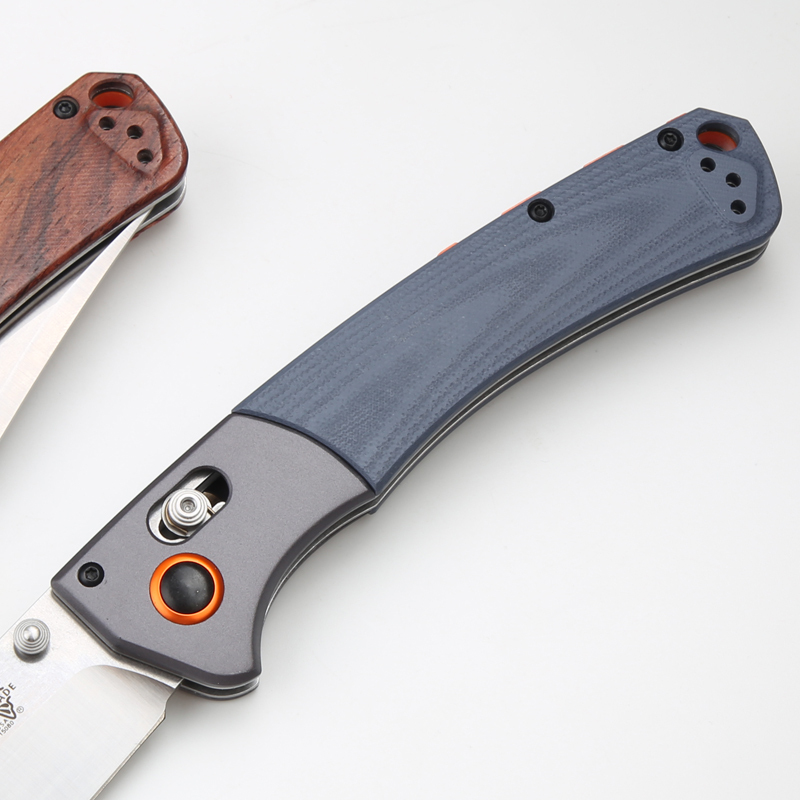 Benchmade 15080-1 Hunt Crooked River Folding Knife 3.97" S30V Clip Point Blade, Dymondwood Handles