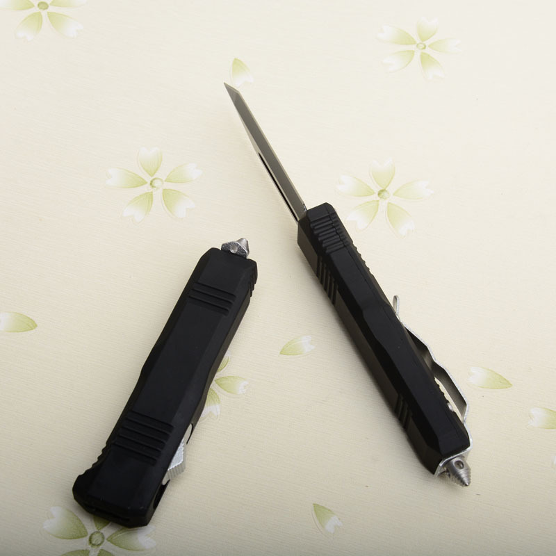 Benchmade C07 HK 7models AUTO OTF Knife 2.83" 440 Double Edge Blade, Zinc Aluminum Alloy Handles