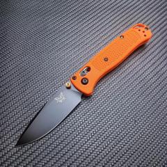 Benchmade 533 Mini 5styles Knifes Bugout AXIS Folding Knife 2.75" S30V Plain Blade, Grivory Handles - 533BK-2