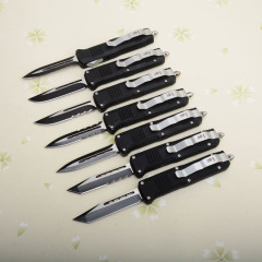 Benchmade C07 HK 7models AUTO OTF Knife 2.83" 440 Double Edge Blade, Zinc Aluminum Alloy Handles