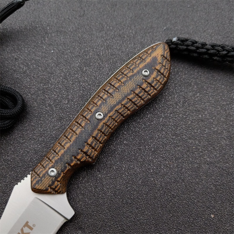 CRKT 2388 Folts S.P.E.W. Small Pocket Everyday Fixed 2.99" Blade, G10 Handles