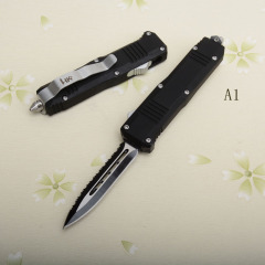 Benchmade C07 HK 7models AUTO OTF Knife 2.83" 440 Double Edge Blade, Zinc Aluminum Alloy Handles