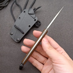 CRKT 2388 Folts S.P.E.W. Small Pocket Everyday Fixed 2.99" Blade, G10 Handles
