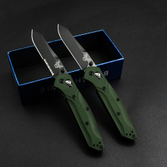 Benchmade 940 4styles knifes Osborne Folding Knife 3.22" S30V Satin Plain/Serrated Blade, Aviation Aluminum Handles