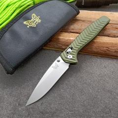 Benchmade 781 Axis Knife 3.54" 20CV Drop Point Folding Blade, Aluminum Alloy Handles