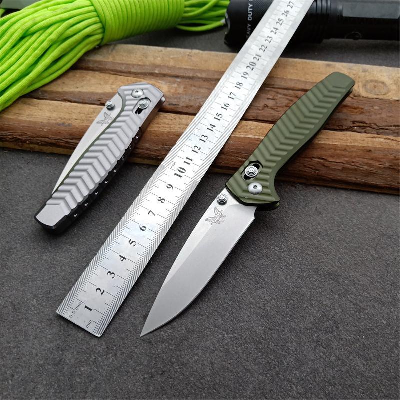 Benchmade 781 Axis Knife 3.54" 20CV Drop Point Folding Blade, Aluminum Alloy Handles