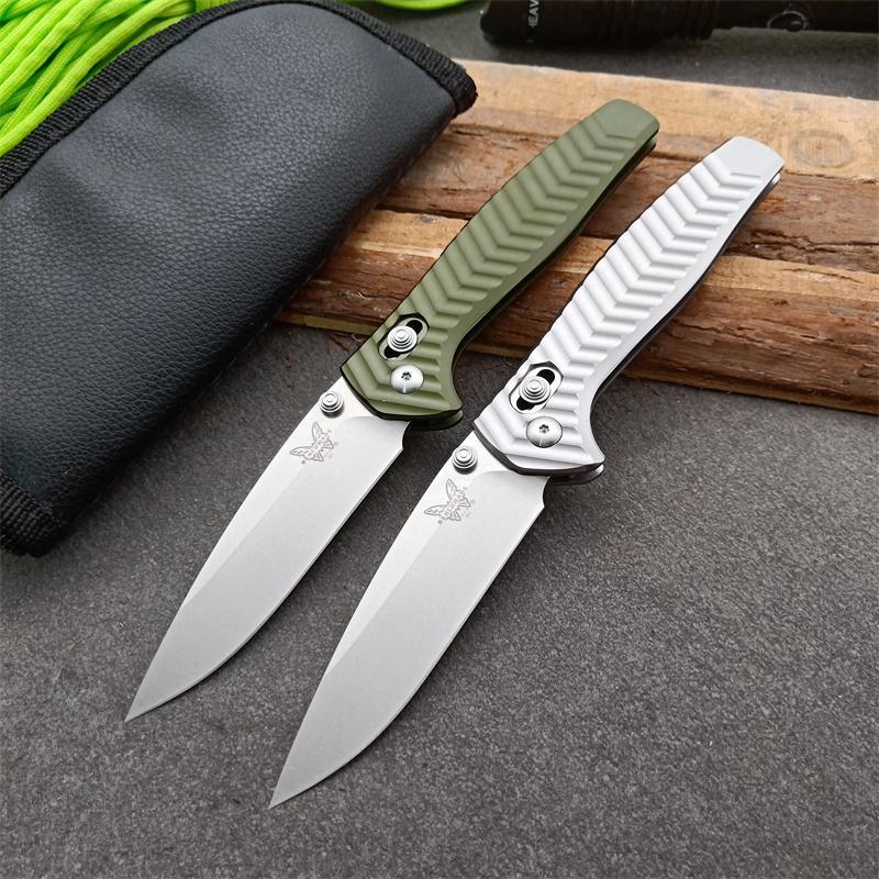 Benchmade 781 Axis Knife 3.54" 20CV Drop Point Folding Blade, Aluminum Alloy Handles