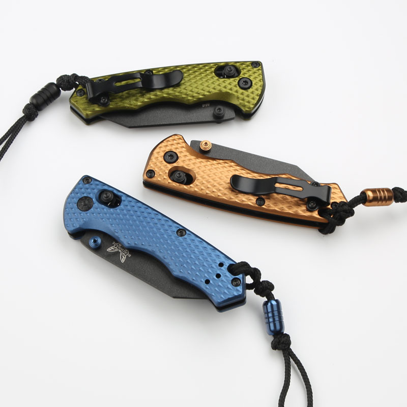 Benchmade 290BK-2 Knives Full Immunity AXIS Folding Knife 2.36" CPM-M4 Blade, Aviation Aluminum Handles