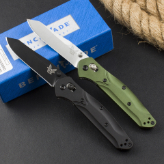 Benchmade 940 2colors Osborne Knife 3.22" S30V Satin Plain Folding Blade, Aviation Aluminum Handles