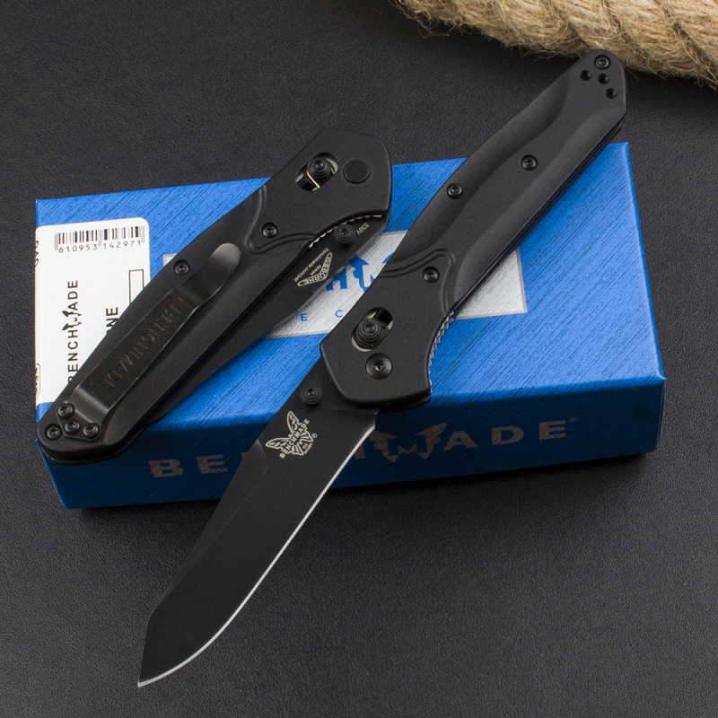 Benchmade 940 2colors Osborne Knife 3.22" S30V Satin Plain Folding Blade, Aviation Aluminum Handles