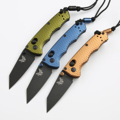 Benchmade 290BK-2 Knives Full Immunity AXIS Folding Knife 2.36" CPM-M4 Blade, Aviation Aluminum Handles