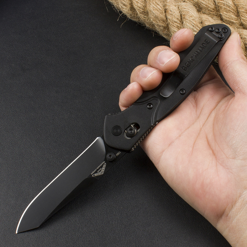 Benchmade 940 2colors Osborne Knife 3.22" S30V Satin Plain Folding Blade, Aviation Aluminum Handles
