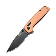 SOG Terminus XR Flipper Knife 2.95" Stonewashed D2 Clip Point Blade, Aluminum Alloy Handles