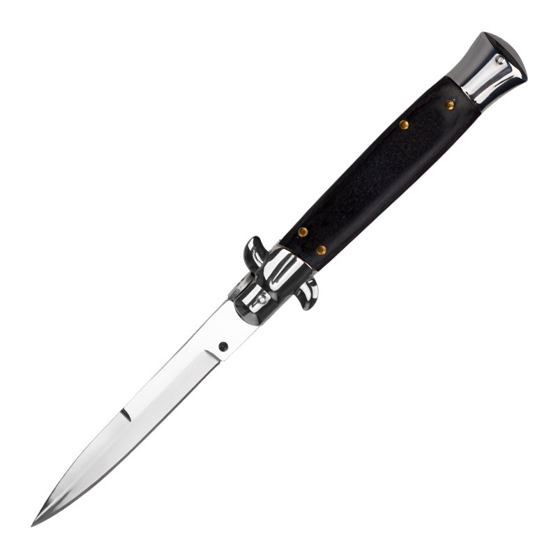 Italy AKC 13Models KnivesGodfather Stiletto Mafia OTF AUTO Knife 3.77" 440c Steel Blade, Acrylic Handles