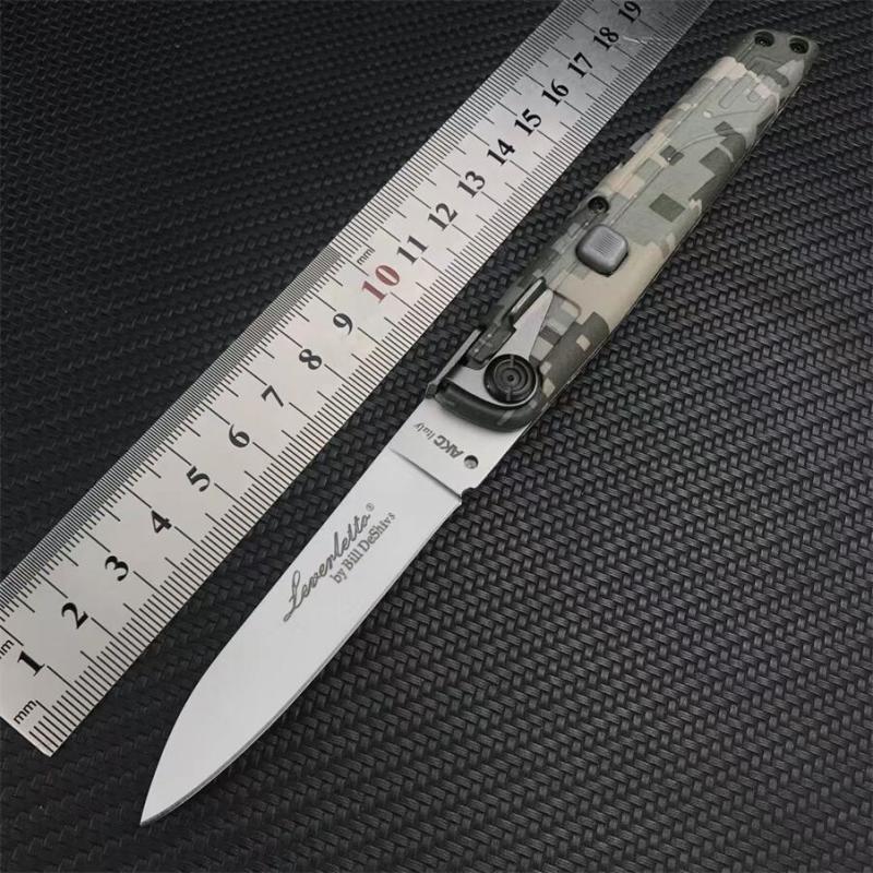 Italy AKC 7.8'' 4Models Knifes Godfather Stiletto Colt OTF AUTO 3.34" 440c Steel Blade, Nylon Fiber Handles