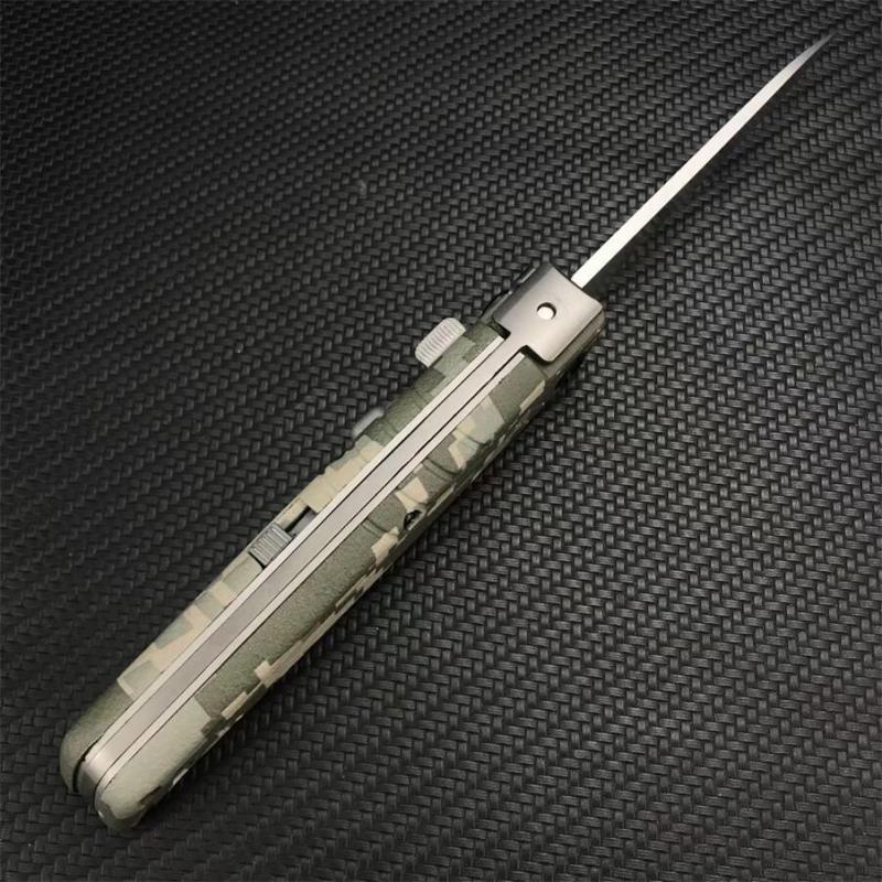 Italy AKC 7.8'' 4Models Knifes Godfather Stiletto Colt OTF AUTO 3.34" 440c Steel Blade, Nylon Fiber Handles