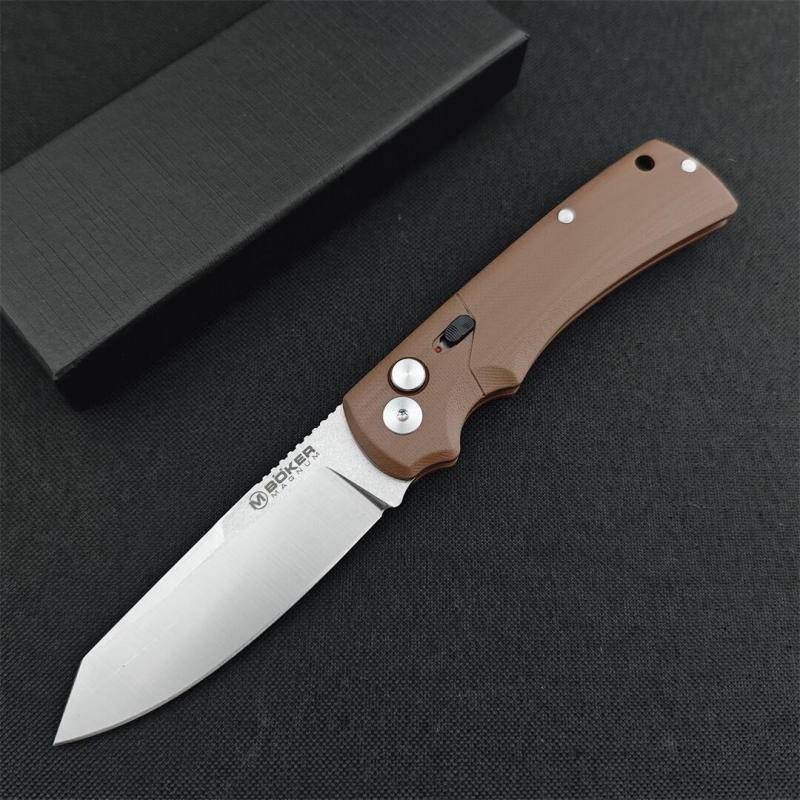 Boker MAGUNM  AUTO Folding Knife 3.35" 440A Blade, G10 Handles