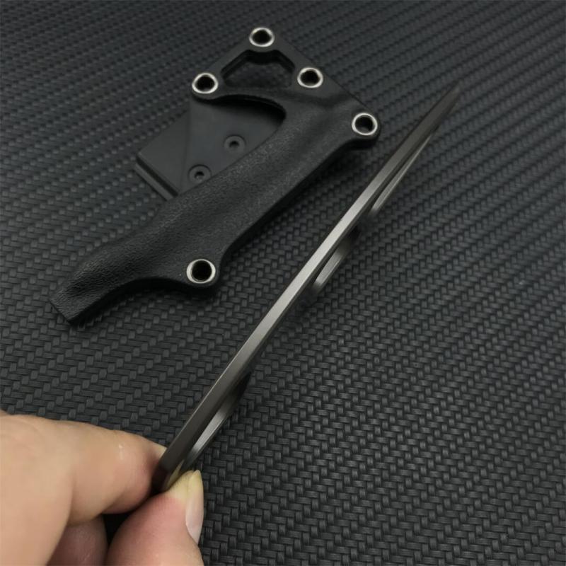 Boker Plus Fixed Blade Knife 2.95" 440C Satin Blade, Steel Handles