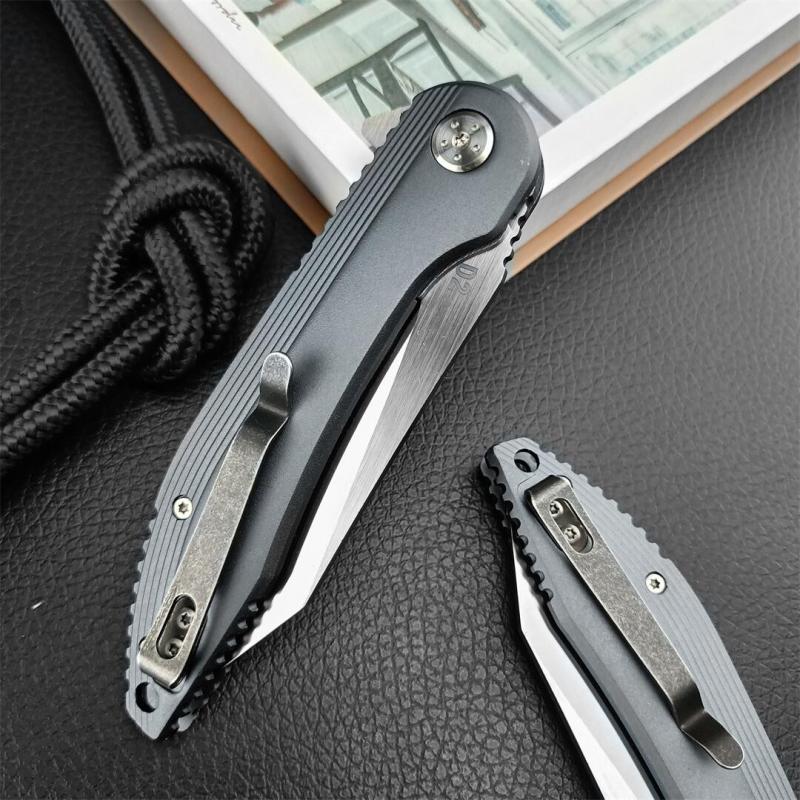 Boker MAGUNM Flipper Folding Knife 3.35" D2 Satin Blade, Aluminum Alloy Handles