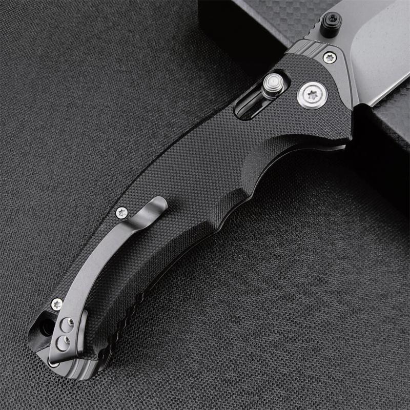 Boker MAGUNM Flipper Folding Knife 3.46" 8Cr14mov Satin Blade, G10 Handles