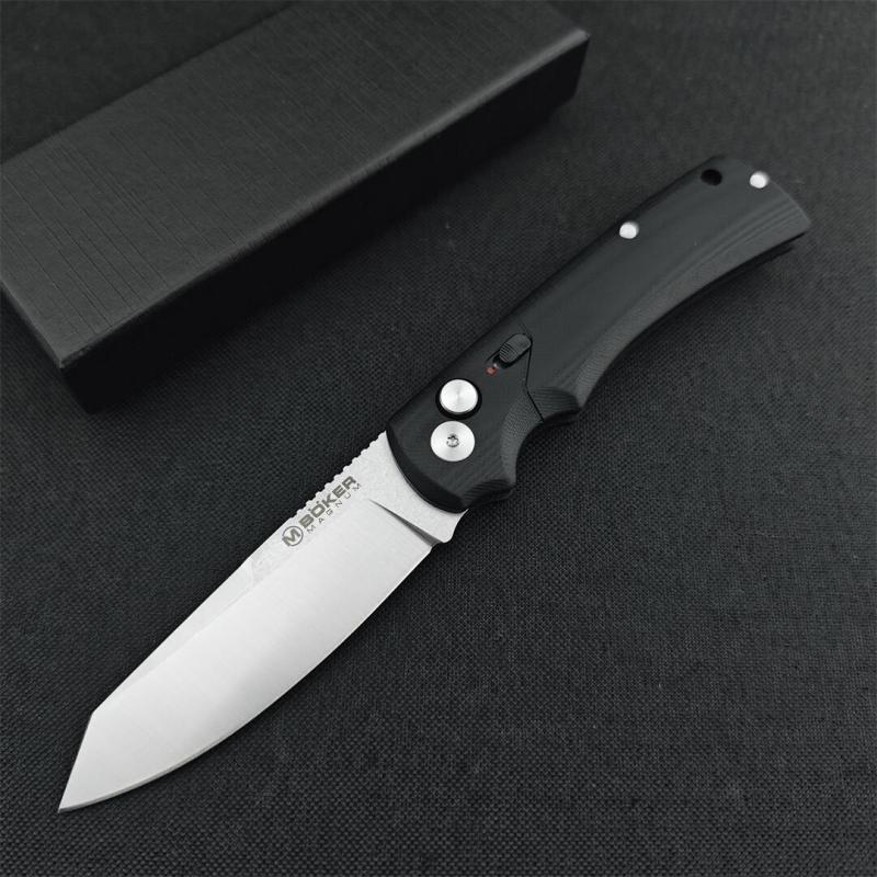 Boker MAGUNM  AUTO Folding Knife 3.35" 440A Blade, G10 Handles