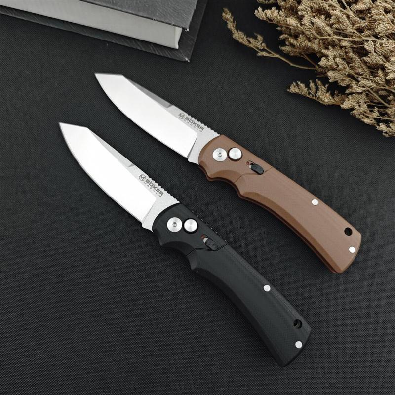 Boker MAGUNM  AUTO Folding Knife 3.35" 440A Blade, G10 Handles