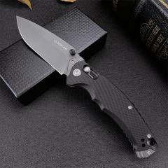 Boker MAGUNM Flipper Folding Knife 3.46" 8Cr14mov Satin Blade, G10 Handles