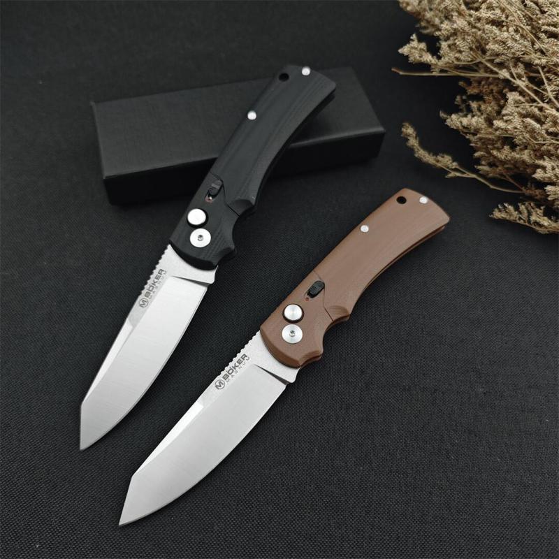 Boker MAGUNM  AUTO Folding Knife 3.35" 440A Blade, G10 Handles