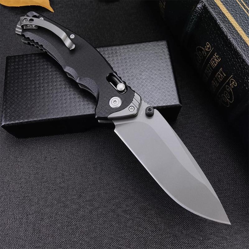 Boker MAGUNM Flipper Folding Knife 3.46" 8Cr14mov Satin Blade, G10 Handles