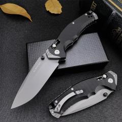 Boker MAGUNM Flipper Folding Knife 3.46" 8Cr14mov Satin Blade, G10 Handles