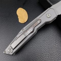 Boker MAGUNM AUTO Folding Knife 3.15" 440A Blade, 420+Carbon Fiber Handles